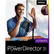CyberLink PowerDirector 21 Ultimate (elektronická licencia) - Video softvér