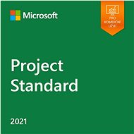 Microsoft Project Standard 2021 (elektronická licencia) - Kancelársky softvér