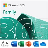 Microsoft 365 Family SK (BOX) - Kancelársky softvér