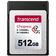 Transcend CFexpress 820 Type B 512 GB PCIe Gen3 ×2 - Pamäťová karta