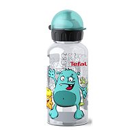 TEFAL KIDS fľaša tritan 0,4 l tyrkysová – príšerka