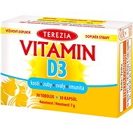 TEREZIA Vitamin D3 1000 IU 30 toboliek - Vitamín D