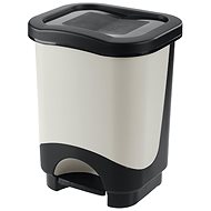 Tontarelli Odpadkový kôš Idea 24 l čierna/krémová - Odpadkový kôš