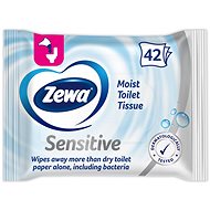 ZEWA Sensitive vlhčený toaletný papier (42 ks) - Vlhčený toaletný papier