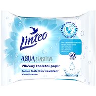 LINTEO vlhčený toaletný papier Aqua Sensitive 60 ks - Toaletný papier