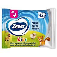 ZEWA Kids vlhčený toaletný papier (42 ks) - Vlhčený toaletný papier