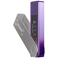 Ledger Nano X Purple Transparent - Hardvérová peňaženka
