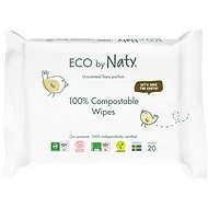 NATY Sensitive (20 ks) - Eko vlhčené utierky