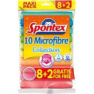 SPONTEX Microfibre 30 × 30 cm (10 ks) - Handrička