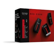 STR8 RED CODE voda po holení 50 ml + deo sprej 150 ml +  sprchovací gél 250 ml - Darčeková sada kozmetiky