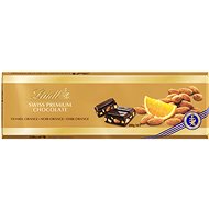 LINDT Dark Orange Almonds Gold 300 g - Čokoláda