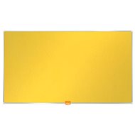 NOBO 55"/122 × 69 cm textilná, žltá - Nástenka