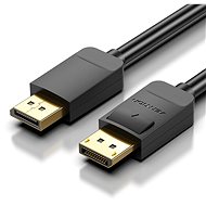 Video kábel Vention DisplayPort (DP) Cable 1 m Black
