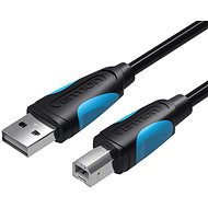 Dátový kábel Vention USB-A -> USB-B Print Cable 1 m Black - Datový kabel
