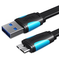 Dátový kábel Vention USB 3.0 (M) to Micro USB-B (M) 0,25 m Black - Datový kabel