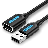 Vention USB 2.0 Male to USB Female Extension Cable 5m Black PVC Type - Dátový kábel