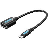Vention Micro USB (M) to USB (F) OTG Cable 0,15 m Black PVC Type - Redukcia