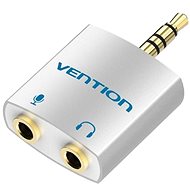 Redukcia Vention 3,5 mm Jack Male to 2× 3,5 mm Female Audio Splitter with Separated Audio and Vention Microph - Redukce