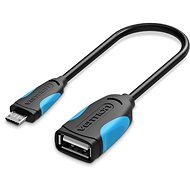 Vention USB2.0 -> micro USB OTG Cable 0,25 m Black - Dátový kábel