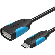 Dátový kábel Vention USB3.0 -> Type-C (USB-C) OTG Cable 0,1 m Black