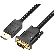 Video kábel Vention DisplayPort (DP) to VGA Cable 1,5 m Black