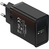 Nabíjačka do siete Vention 1-port USB Wall Quick Charger (18 W) Black