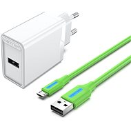 Vention & Alza Charging Kit (12 W + micro USB Cable 1,5 m) Collaboration Type - Nabíjačka do siete