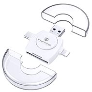 Čítačka kariet VIKING V4 USB 3.0 4 v 1 biela