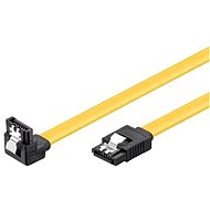 Dátový kábel PremiumCord SATA III 90° 0.3m - Datový kabel