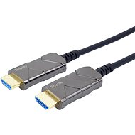 PremiumCord Ultra High Speed HDMI 2.1 optický fiber kábel 8K @ 60 Hz, 4K@120 Hz, 5 m pozlátený - Video kábel