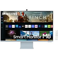 32" Samsung Smart Monitor M8 Daylight Blue - LCD monitor