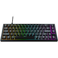 XTRFY K5 RGB, Compact 65 %, Čierna – US - Herná klávesnica