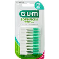 GUM Soft-Picks Regular masážny s fluoridmi, ISO 1, 80 ks - Medzizubná kefka
