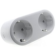 iQ-Tech SmartLife WS017, WiFi 2× zásuvka, 16 A - Smart zásuvka