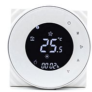 Inteligentný termostat iQtech SmartLife GALW-W, WiFi termostat pre kotly s potenciálovým spínáním, biely