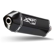 Mivv Speed Edge Black stainless steel pre Yamaha X-Max 300 (2017 >)