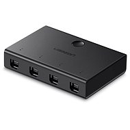 Ugreen USB-A 2.0 4 In 1 Out Sharing KVM Switcher Black