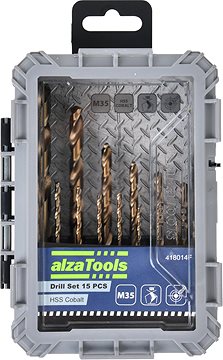 AlzaTools Cobalt Drill Bits Set 15PCS  za 19,90 € - Sada vrtákov 