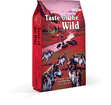 taste of the wild red bag
