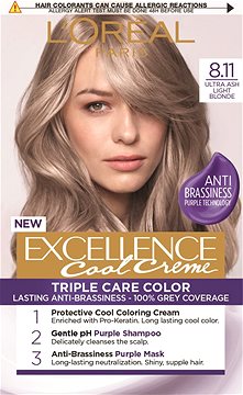 ĽORÉAL PARIS Excellence Cool Creme  Ultra Light Ash Blond from  € - Hair  Dye 