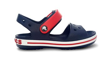 Crocs Crocband Sandal Kids Navy/Red, size EU 33-34/US J2/208mm - Sandals |  