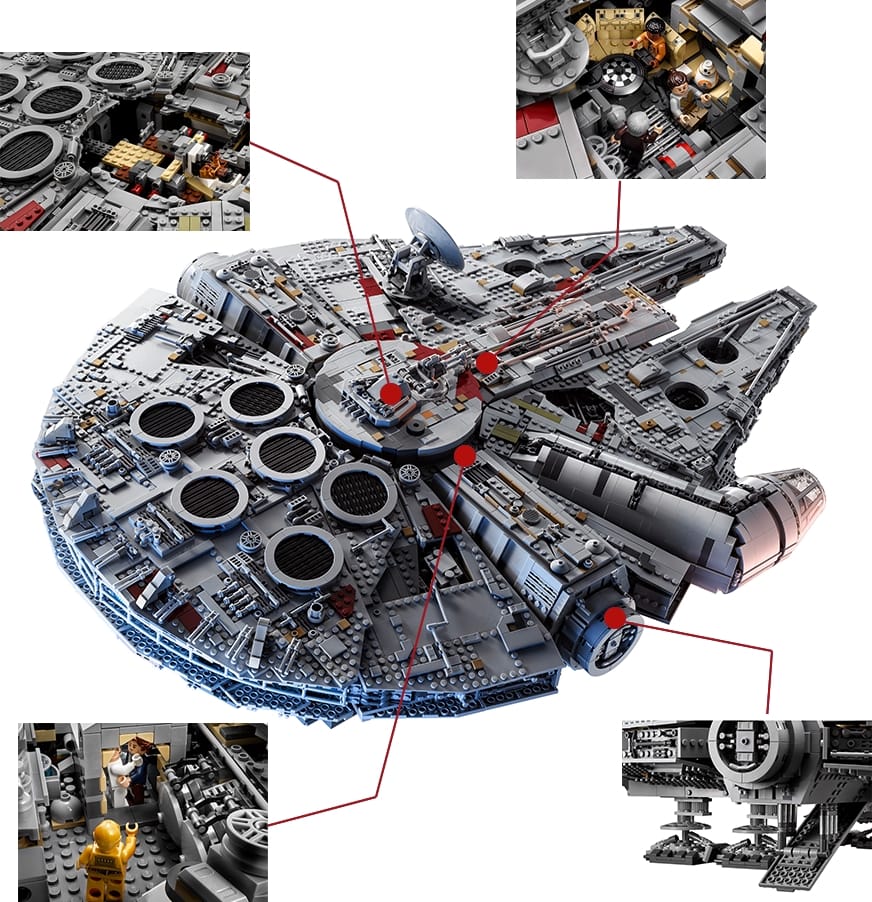 Millennium Falcon od LEGO® Star Wars