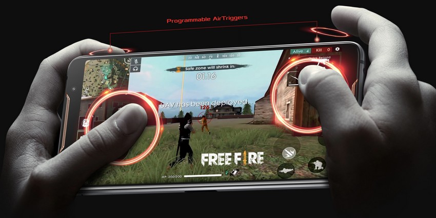 Asus ROG Phone, AirTriggers