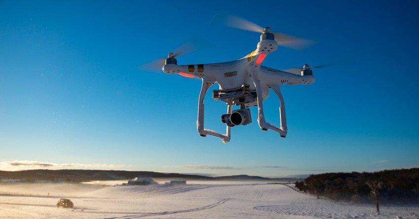 Ako lietať dronom, zima