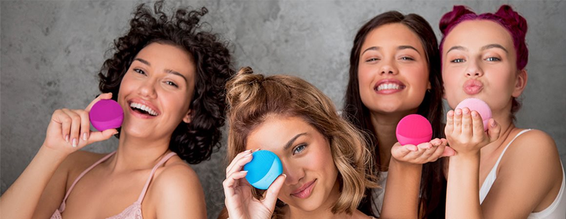 FOREO LUNA; čistiace kefky