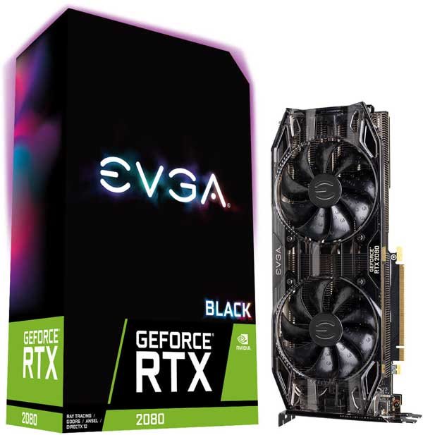 EVGA RTX 2080 BLACK EDITION GAMING