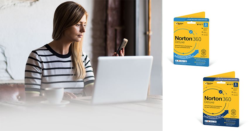 Norton 360 Deluxe; antivirus; Symantec; softvér