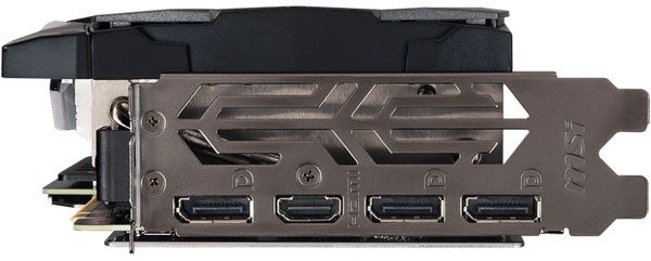 MSI RTX 2070 SUPER Gaming X TRIO; obrazové výstupy