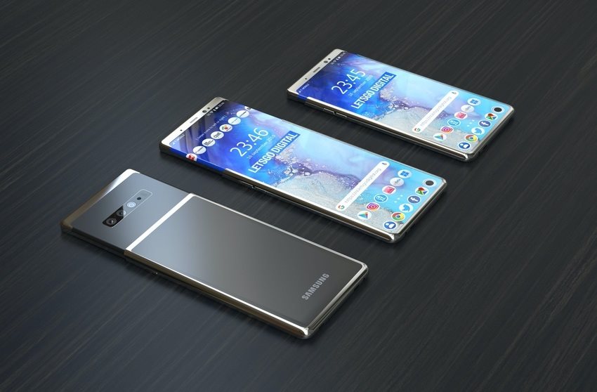 Render Samsungu Galaxy S20