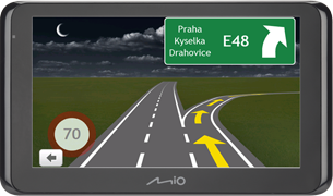 GPS navigácia do auta MIO